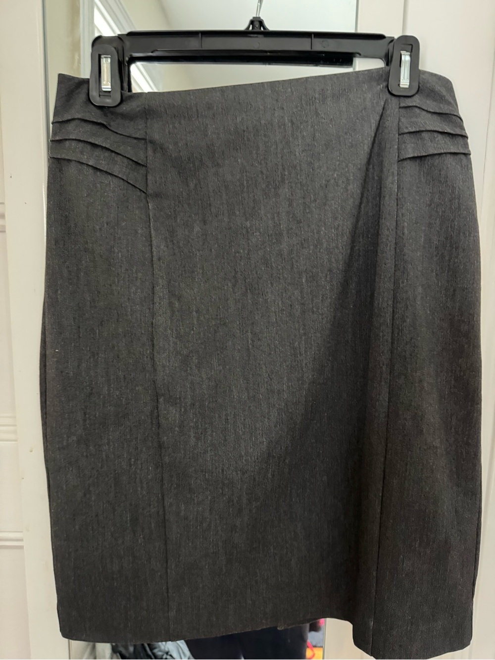 Express Classic Charcoal Pencil Skirt - Women's Office Staple
